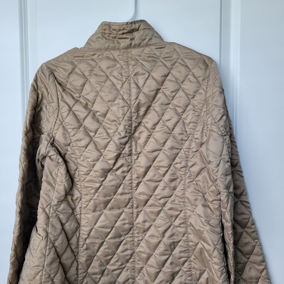 Fuchs Schmitt Quilted Lightweight Jacket Size S Tan - Picture 2 of 6